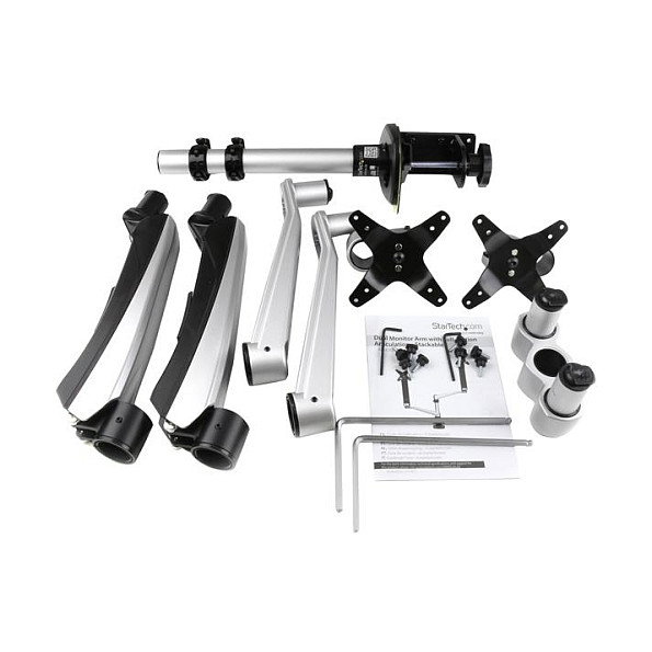 Startech Soporte de Monitor con Brazos Móviles para Dos Pantallas