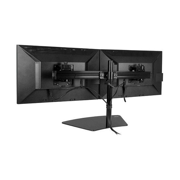 StarTech.com Soporte para Dos Monitores de hasta 24 pulgadas, 8 kg, Negro