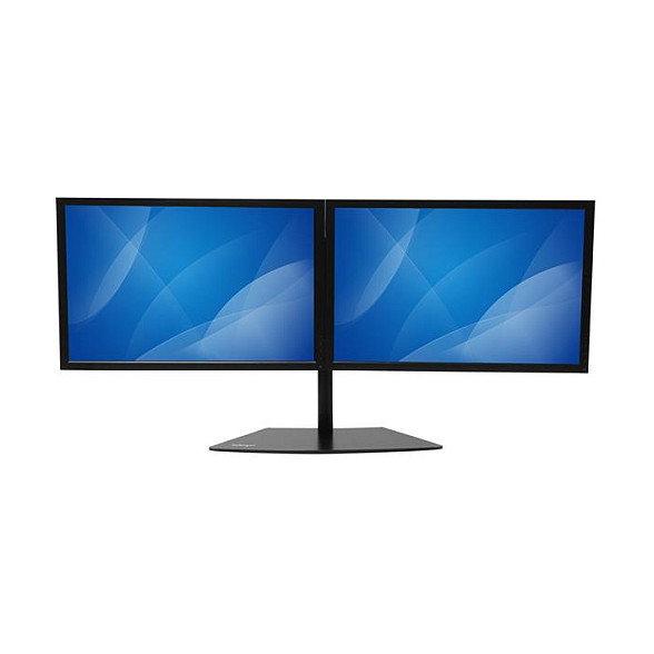 StarTech.com Soporte para Dos Monitores de hasta 24 pulgadas, 8 kg, Negro