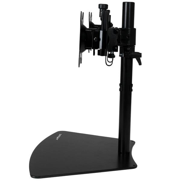 StarTech.com Soporte para Dos Monitores de hasta 24 pulgadas, 8 kg, Negro