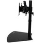 StarTech.com Soporte para Dos Monitores de hasta 24 pulgadas, 8 kg, Negro
