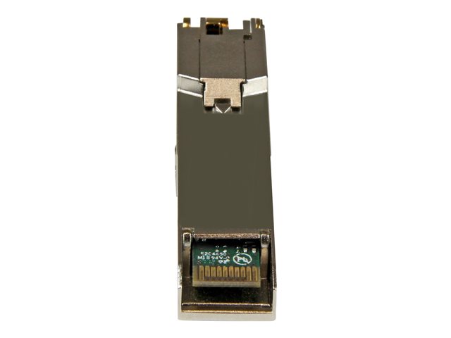 StarTech.com Módulo Transceptor SFP compatible con Cisco GLC-T, 1000BASE-T, SFP a RJ45 StarTech.com Módulo Transceptor SFP compatible con Cisco GLC-T, 1000BASE-T, SFP a RJ45