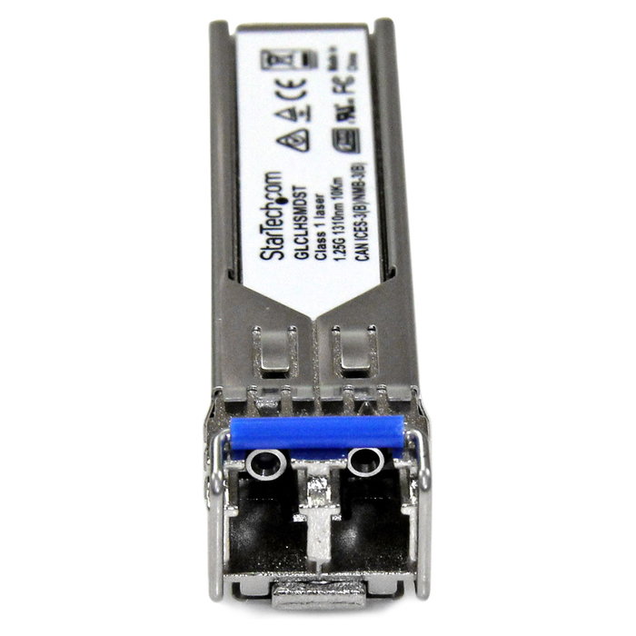 StarTech.com Módulo Transceptor SFP compatible con Cisco GLC-LH-SMD, 1000BASE-LX/LH, 1GbE, LC, 10km StarTech.com Módulo Transceptor SFP compatible con Cisco GLC-LH-SMD, 1000BASE-LX/LH, 1GbE, LC, 10km