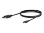 StarTech.com Cable Adaptador USB-C a DisplayPort 1m 4K 60Hz Negro