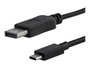 StarTech.com Cable Adaptador USB-C a DisplayPort 1m 4K 60Hz Negro