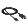 StarTech.com Cable Adaptador USB-C a DisplayPort 1m 4K 60Hz Negro