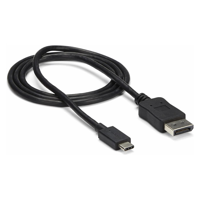 StarTech Adaptador de Cable USB-C a DisplayPort 1m (3 pies) - 4K 60 Hz, DisplayPort 1.2, HBR2, Thunderbolt 3, Plug and Play, Negro - 3840 x 2160 Pixeles StarTech Adaptador de Cable USB-C a DisplayPort 1m (3 pies) - 4K 60 Hz, DisplayPort 1.2, HBR2, Thunderbolt 3, Plug and Play, Negro - 3840 x 2160 Pixeles