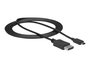 Adaptador USB C a DisplayPort Startech CDP2DPMM6B (1,8 m) Negro