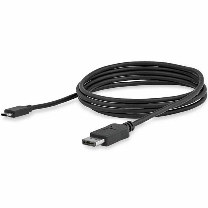 StarTech.com Cable USB C a DisplayPort 1.2 de 1,8 m 4K a 60Hz Negro