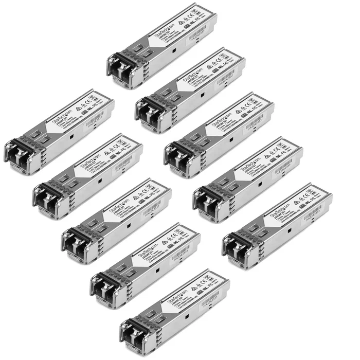 StarTech.com Paquete de 10 Transceptores SFP Compatibles con HPE J4858C
