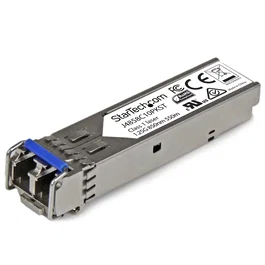 StarTech.com Paquete de 10 Módulos SFP compatibles con HPE J4858C, 1000BASE-SX, 1 GbE, LC, 550m