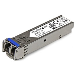StarTech.com Módulo Transceptor SFP Gigabit Ethernet 1000BASE-SX, LC, 850 nm, 550 m, con DDM, compatible con HP J4858C