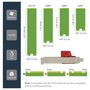StarTech.com PCIe a M.2 NVMe Adapter Card - Tarjeta de Expansión PCIe 3.0 x4 para SSD M.2 (NGFF, M-Key) Full-Height/Low-Profile, AHCI, Plug and Play, Rojo