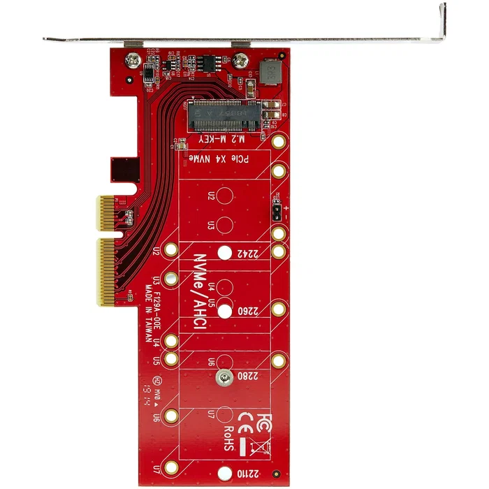 StarTech Adaptador PCI Express x4 a M.2 para SSD NVMe/AHCI PEX4M2E1