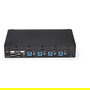 StarTech Conmutador KVM de 4 Puertos HDMI 1080p con USB 3.0 Hub y Audio, Montaje en Rack, Negro - 4 Port HDMI KVM Switch