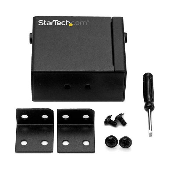 StarTech.com Amplificador de Señal HDMI Repetidor Booster 1080p 35 Metros Negro - 1920 x 1080 Pixeles, Montaje en Rack, CE FCC