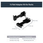 StarTech RDA1U Accesorio de Bastidor, Adaptador de Profundidad de Carril para Rack