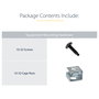 StarTech RDA1U Accesorio de Bastidor, Adaptador de Profundidad de Carril para Rack