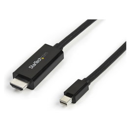 StarTech Cable Adaptador Mini DisplayPort a HDMI 3m 4K 30Hz Negro