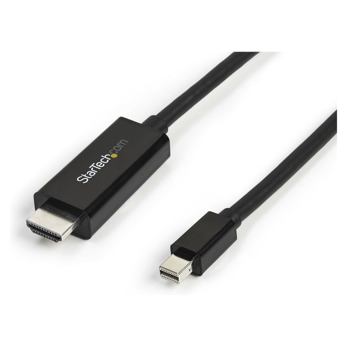 StarTech.com Cable Adaptador Mini DisplayPort a HDMI 3m 4K 30Hz Negro StarTech.com Cable Adaptador Mini DisplayPort a HDMI 3m 4K 30Hz Negro
