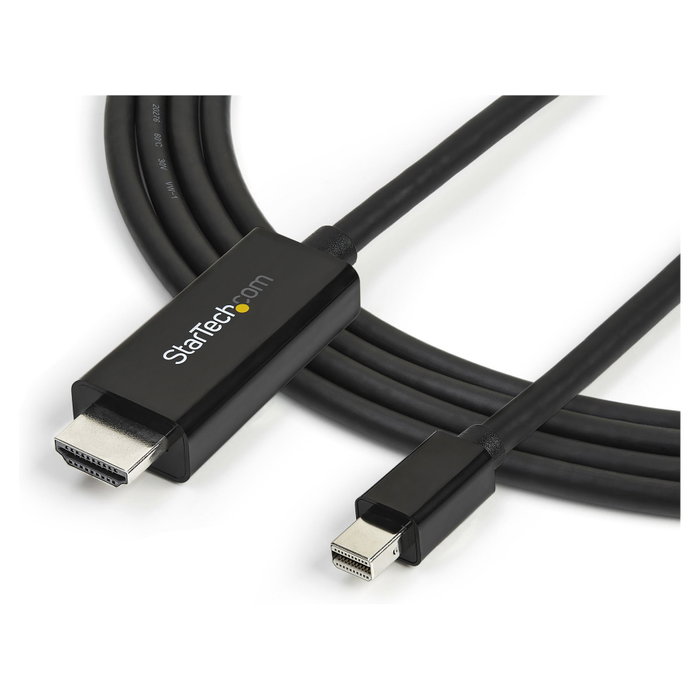 StarTech.com Cable Adaptador Mini DisplayPort a HDMI 3m 4K 30Hz Negro StarTech.com Cable Adaptador Mini DisplayPort a HDMI 3m 4K 30Hz Negro