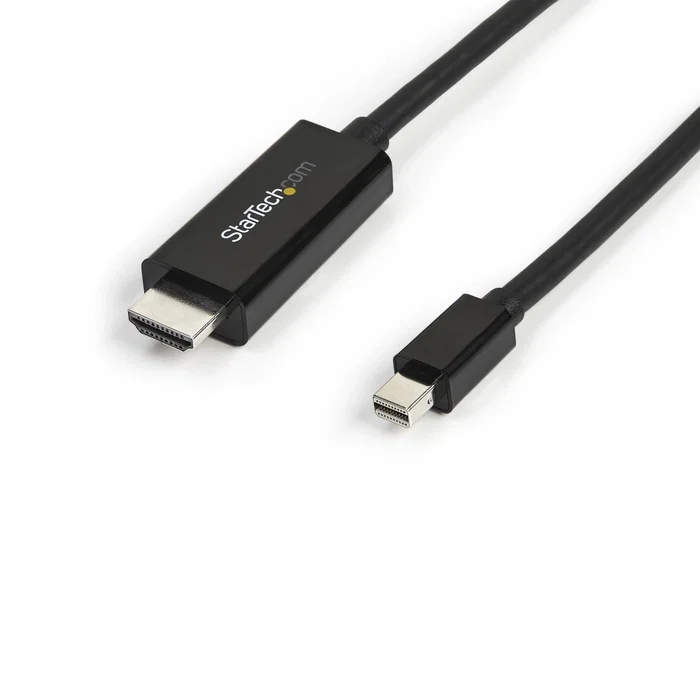 StarTech.com Cable Adaptador Mini DisplayPort a HDMI de 3m 4K 30Hz Negro StarTech.com Cable Adaptador Mini DisplayPort a HDMI de 3m 4K 30Hz Negro