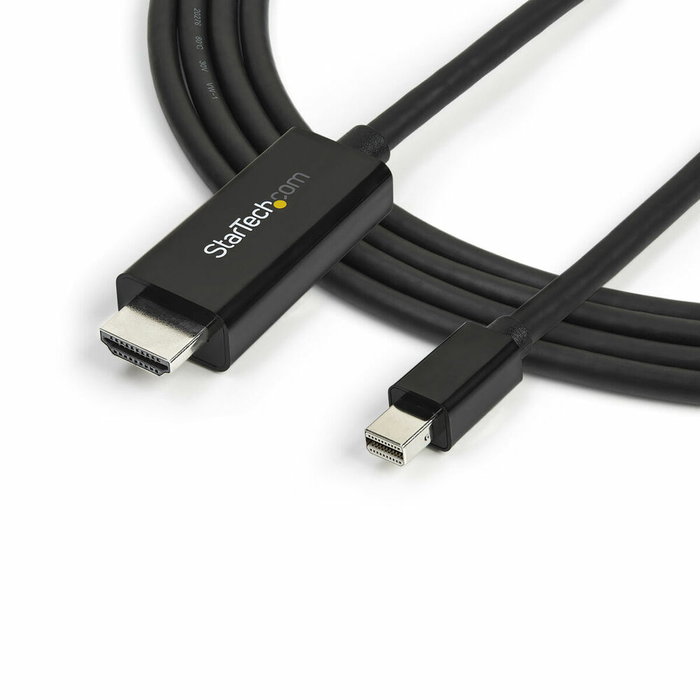 StarTech.com Cable Adaptador Mini DisplayPort a HDMI 3m 4K 30Hz Negro StarTech.com Cable Adaptador Mini DisplayPort a HDMI 3m 4K 30Hz Negro