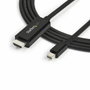 StarTech.com Cable Adaptador Mini DisplayPort a HDMI 3m 4K 30Hz Negro
