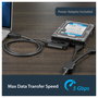 StarTech.com Adaptador SATA a USB 3.1 Gen 2 (10 Gbps) para SSD y HDD de 2,5 y 3,5 pulgadas