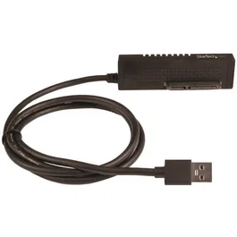 StarTech.com Cable SATA a USB 3.1 (10Gbps) con UASP, Negro, ASMedia ASM1351