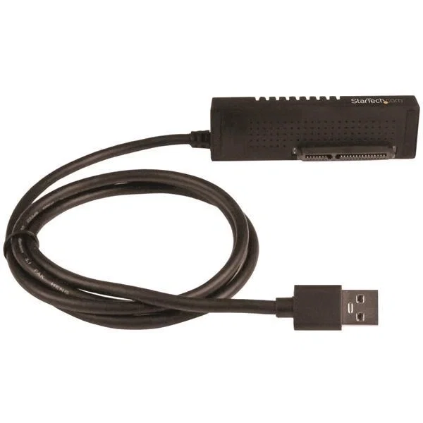 StarTech.com Cable SATA a USB 3.1 (10Gbps) con UASP, Negro, ASMedia ASM1351 StarTech.com Cable SATA a USB 3.1 (10Gbps) con UASP, Negro, ASMedia ASM1351
