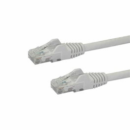 StarTech Cat6 Cable de Red de 10m Blanco con Conectores RJ45 Snagless