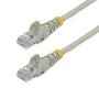 StarTech.com Cable de red Cat5e de 5 m Gris RJ45 Snagless