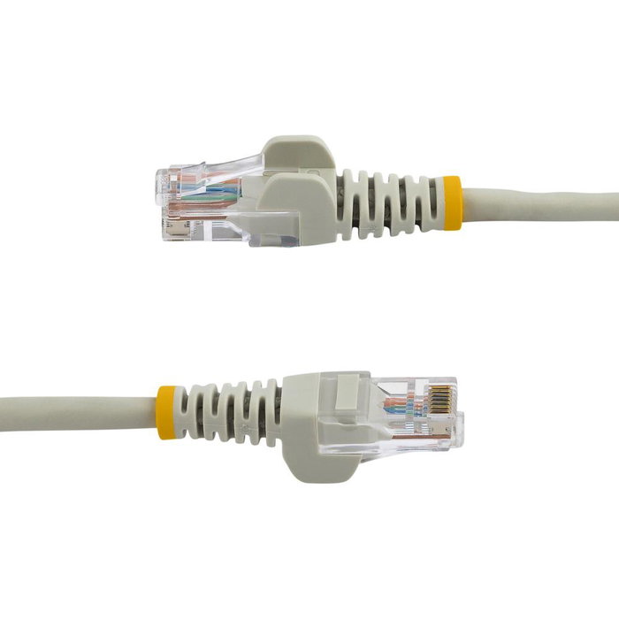 Startech CABL Cable Ethernet Cat5e 5 Metros RJ45 Sin Traba Snagless Gris