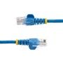 StarTech.com Cable de Red Ethernet Cat5e 5 m (15 ft) RJ45 Macho a Macho Snagless UTP U/UTP Azul 100 Mbit/s Fast Ethernet PoE Plug and Play