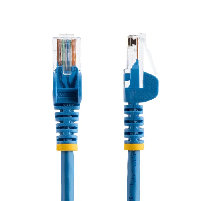 StarTech.com Cable de Red Ethernet Cat5e 5 m (15 ft) RJ45 Macho a Macho Snagless UTP U/UTP Azul 100 Mbit/s Fast Ethernet PoE Plug and Play