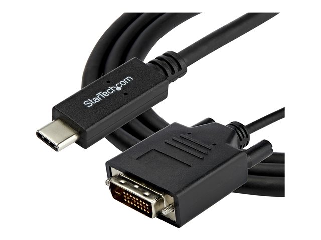 StarTech.com Cable USB-C a DVI 2m Negro