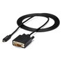 StarTech.com Cable USB-C a DVI 2m Negro