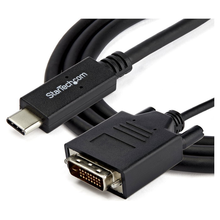 StarTech.com Cable USB-C a DVI 2m Negro