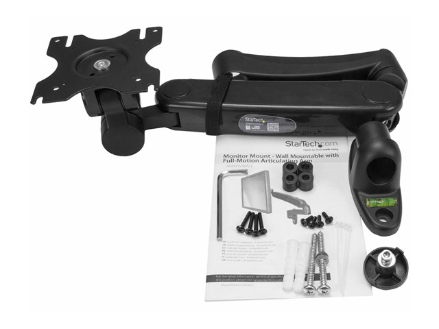 StarTech.com ARMPIVWALL Soporte de Pared para Monitor de 12 a 30 pulgadas Negro
