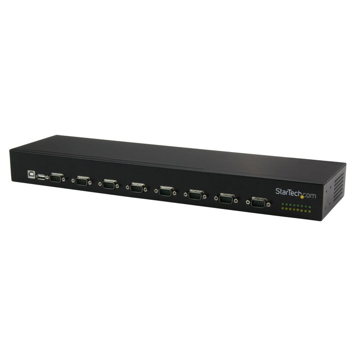 StarTech Hub Concentrador USB de 8 Puertos Serie RS232 Negro StarTech Hub Concentrador USB de 8 Puertos Serie RS232 Negro