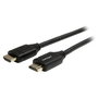 StarTech Cable HDMI 2.0 Premium Certificado 2m con Ethernet, 4K 60Hz HDR10, Ultra HD, Audio ARC, HDCP 2.2, 30AWG, 6ft, Negro
