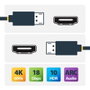 StarTech.com Cable HDMI 2.0 Certificado Premium 4K 3m Negro