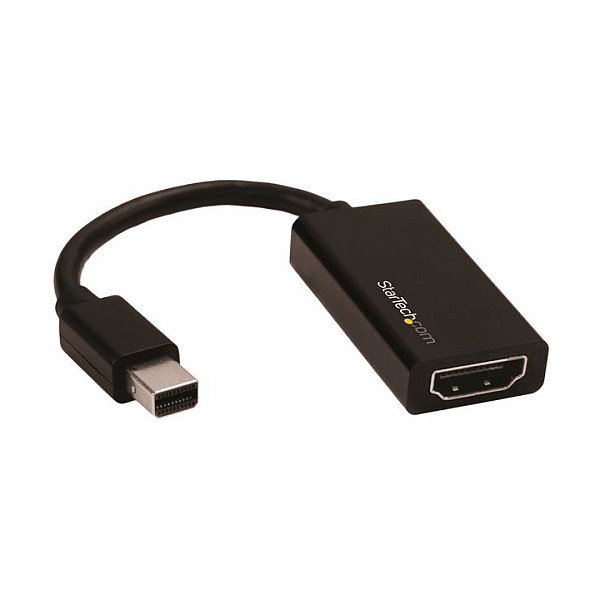 StarTech Adaptador Mini DisplayPort a HDMI 4K 60Hz Negro MDP2HD4K60S StarTech Adaptador Mini DisplayPort a HDMI 4K 60Hz Negro MDP2HD4K60S