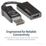 Adaptador DisplayPort a HDMI Startech DP2HD4K60S Negro