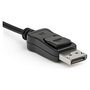 Adaptador DisplayPort a HDMI Startech DP2HD4K60S Negro