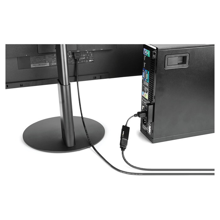 Adaptador DisplayPort a HDMI Startech DP2HD4K60S Negro