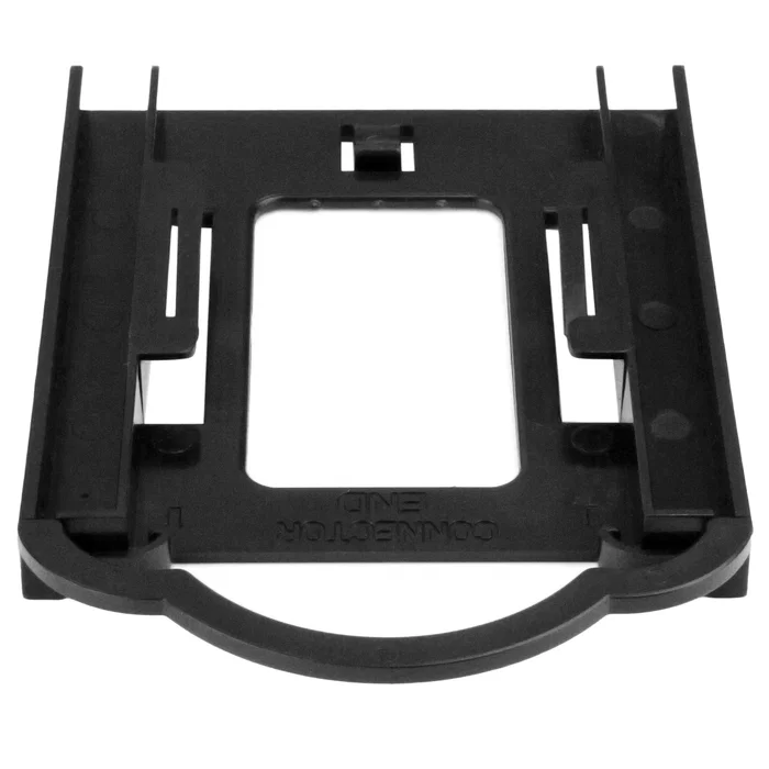 StarTech Soporte de Montaje BRACKET125PT para Unidad SSD/HDD 2.5" en Bahía 3.5" - Instalación Sin Herramientas, Compatible con SATA, SAS, IDE - Color Negro