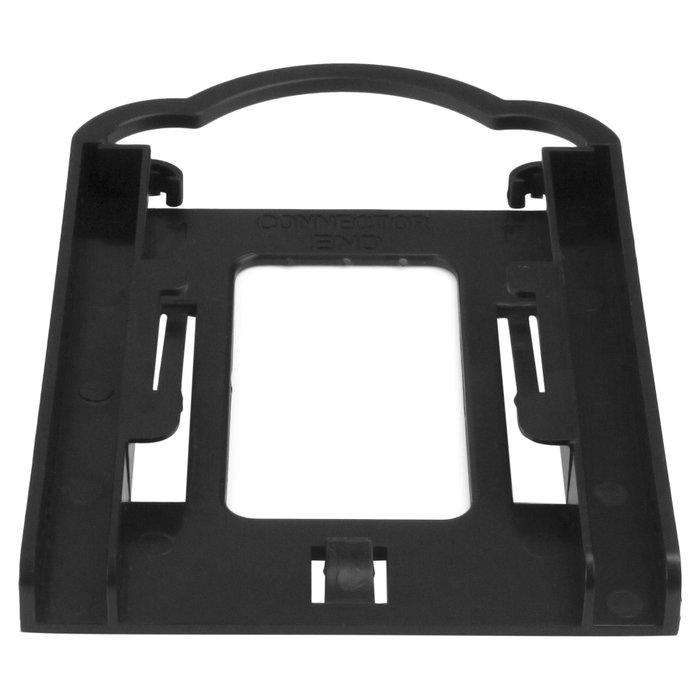 Startech BRACKET125PT Soporte de montaje para SSD/HDD de 2,5 pulgadas en bahía de 3,5 pulgadas, Negro