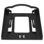 Startech BRACKET125PT Soporte de montaje para SSD/HDD de 2,5 pulgadas en bahía de 3,5 pulgadas, Negro